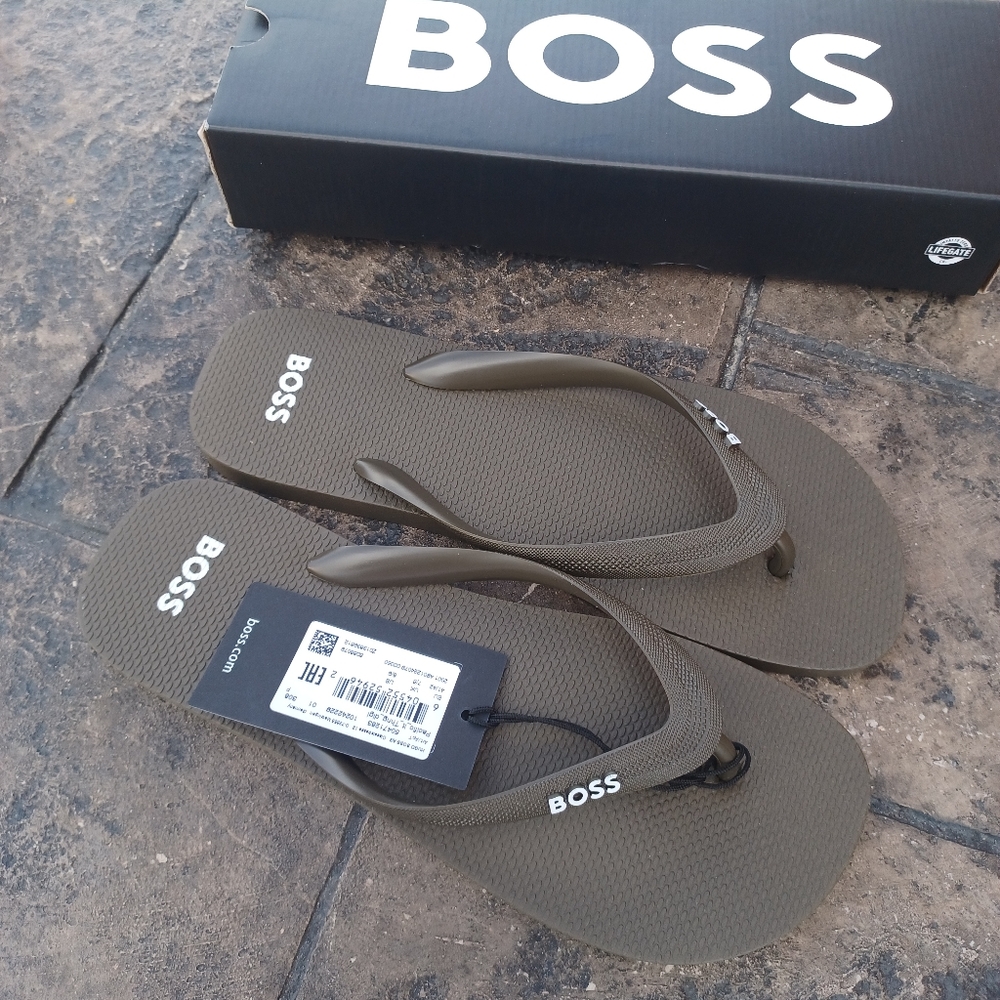 Hugo Boss Pacific Italian Flip Flops